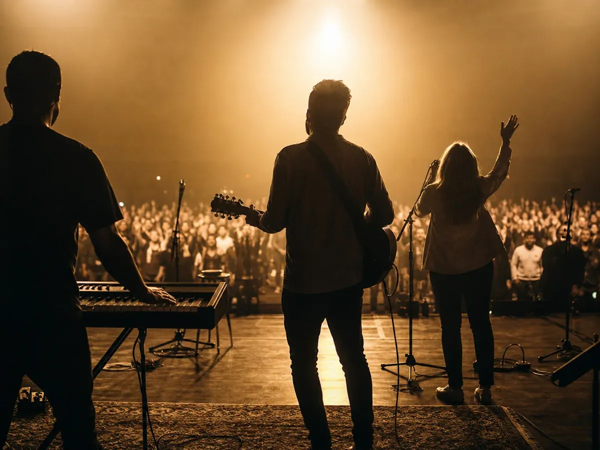 Worship — a warm ministry moment